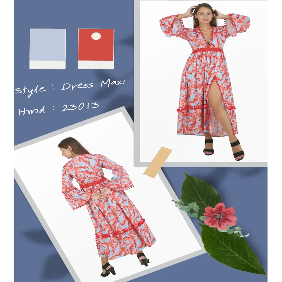 Printed dress