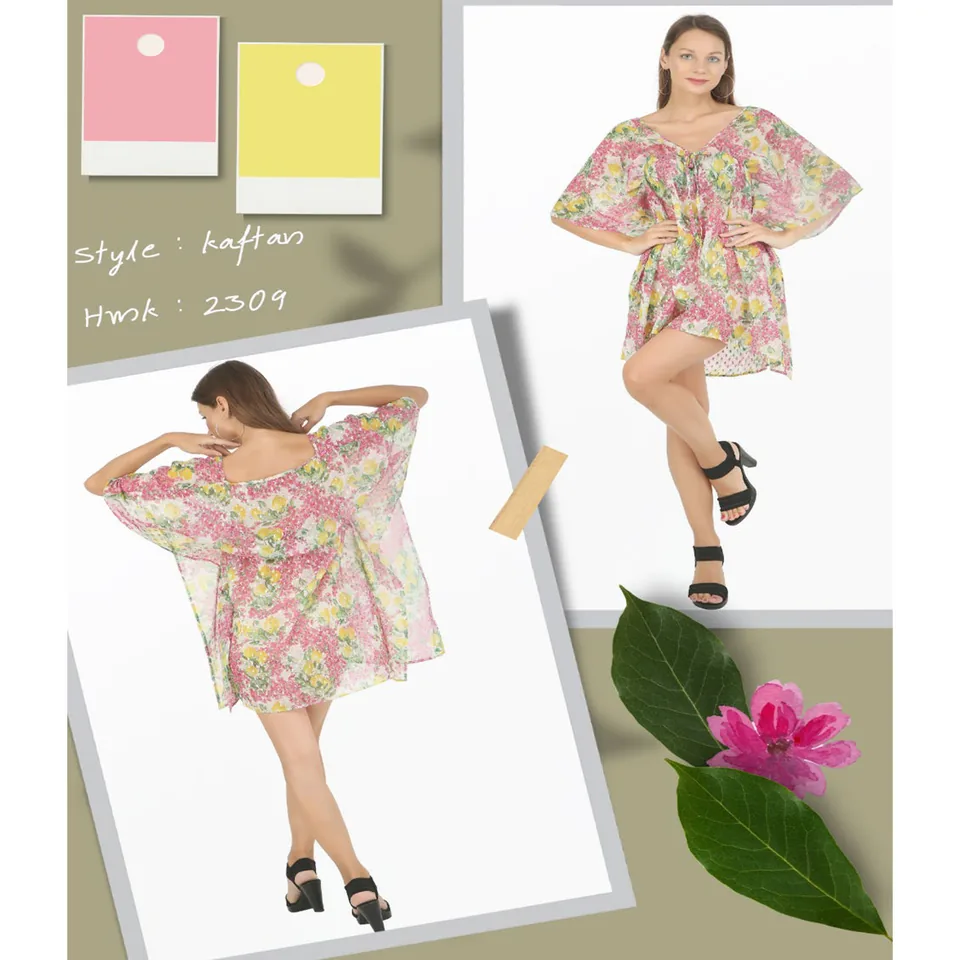 Printed women's dress