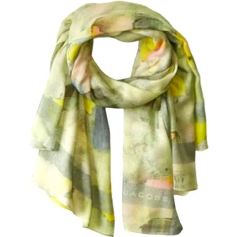 Watercolour print scarf