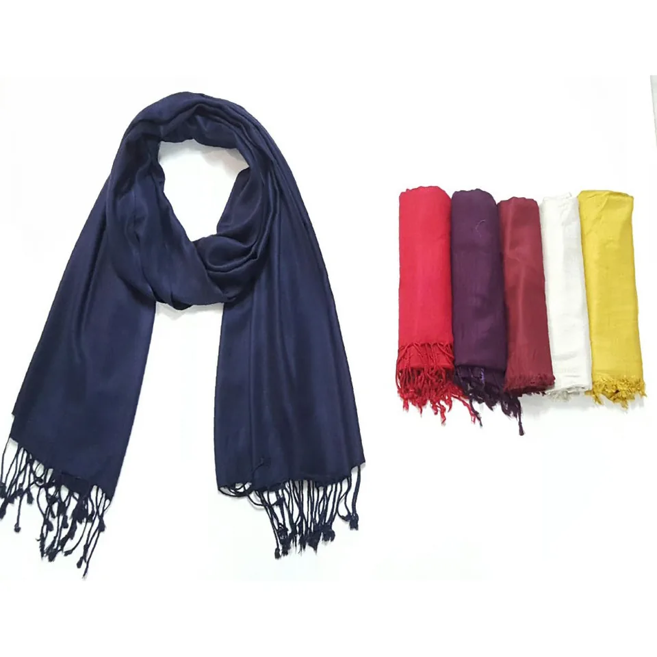Plain woven shawls